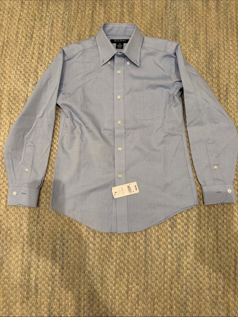 Brooks Brothers Light Blue Button-Down Kid’s Dress Shirt